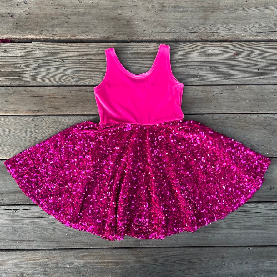 Sequin Twirl Dresses