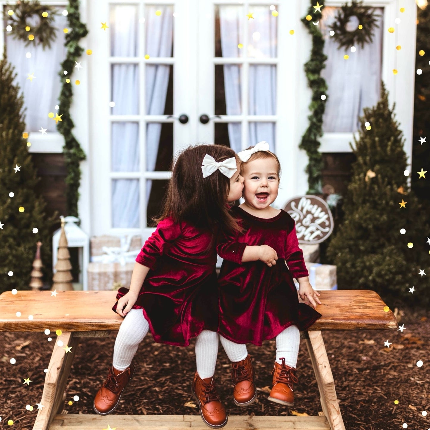 Velvet Twirly Dresses - Fall