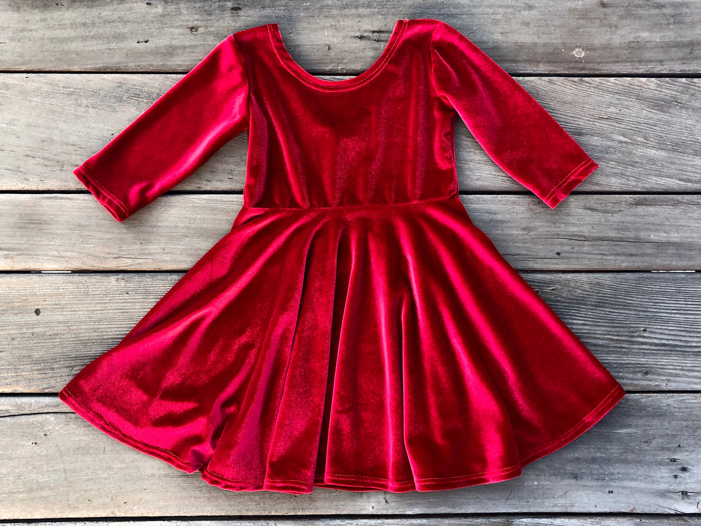 Velvet Twirly Dresses - Fall
