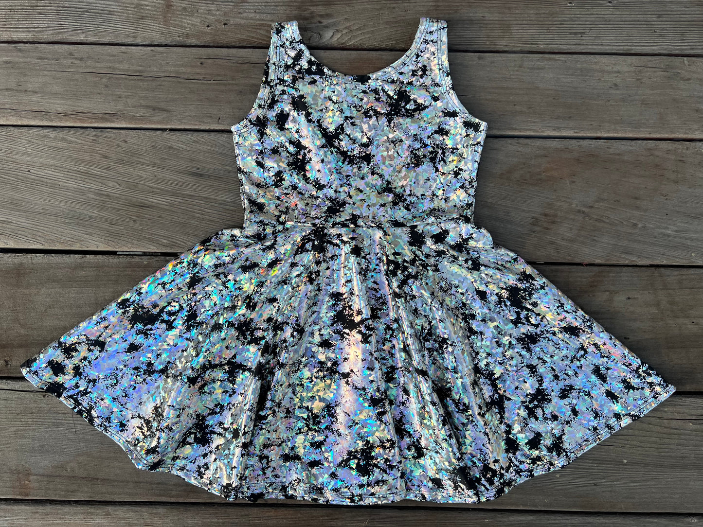 Girls Shimmer Twirly Dresses