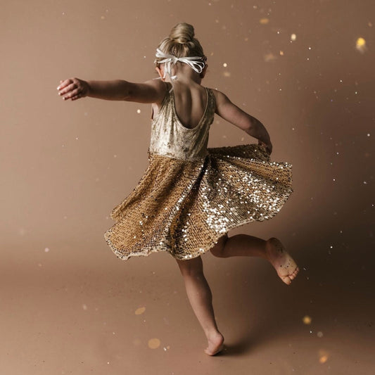 Sequin Twirl Dresses
