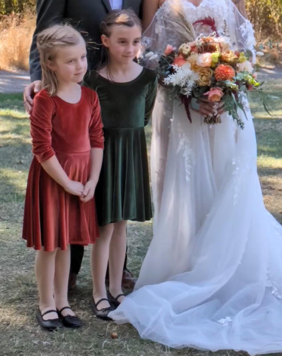 Girls Velvet Dresses