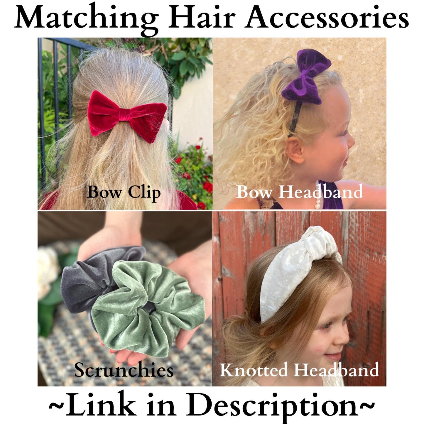 Girls Velvet Holiday Collection