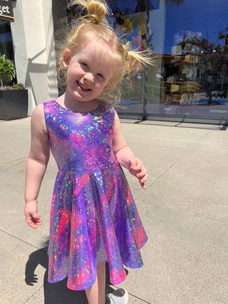 Shimmer Twirly Dresses