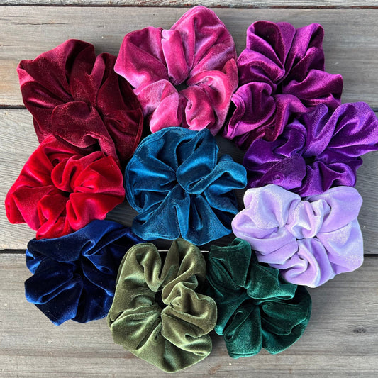 Velvet Scrunchies