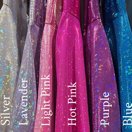 Shimmer Twirly Dresses - Solid Color Collection