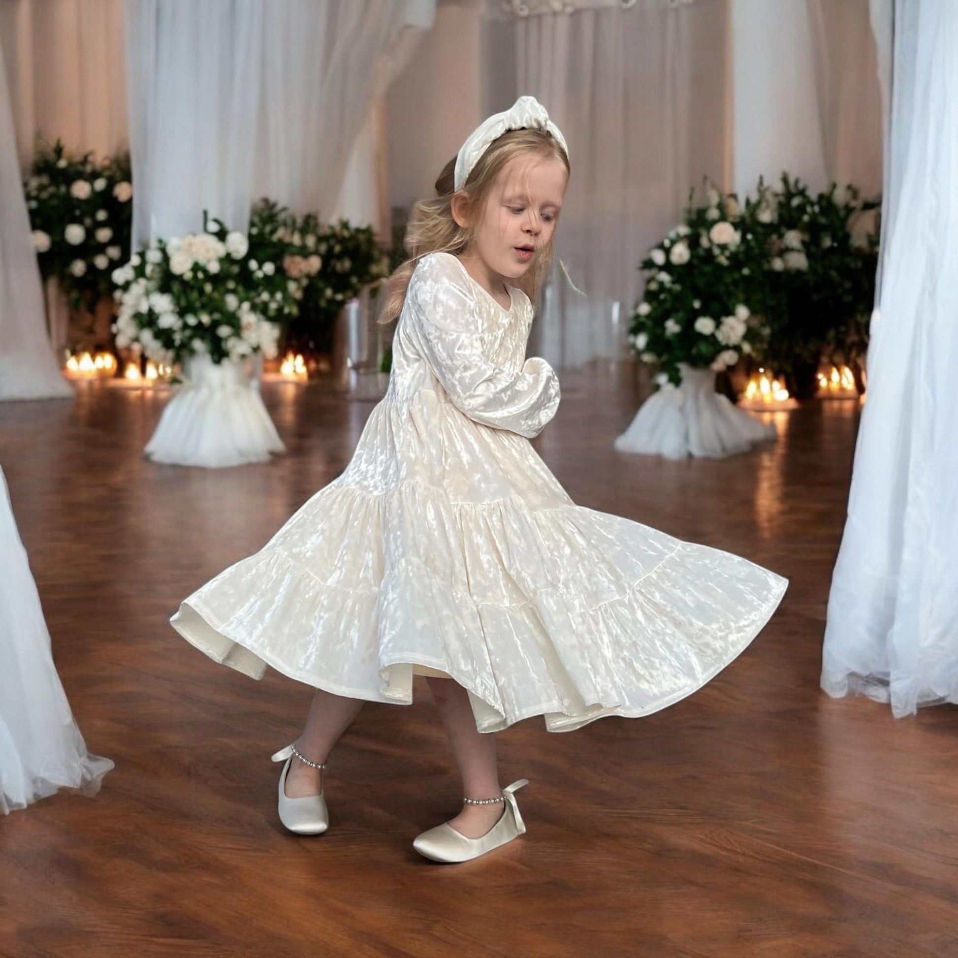 ivory dress 2t Corrin Tulle Dress - Ivory