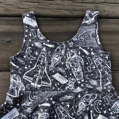 Glow in the Dark Girls Twirly Dress