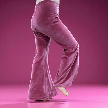 Velvet Flared Pants