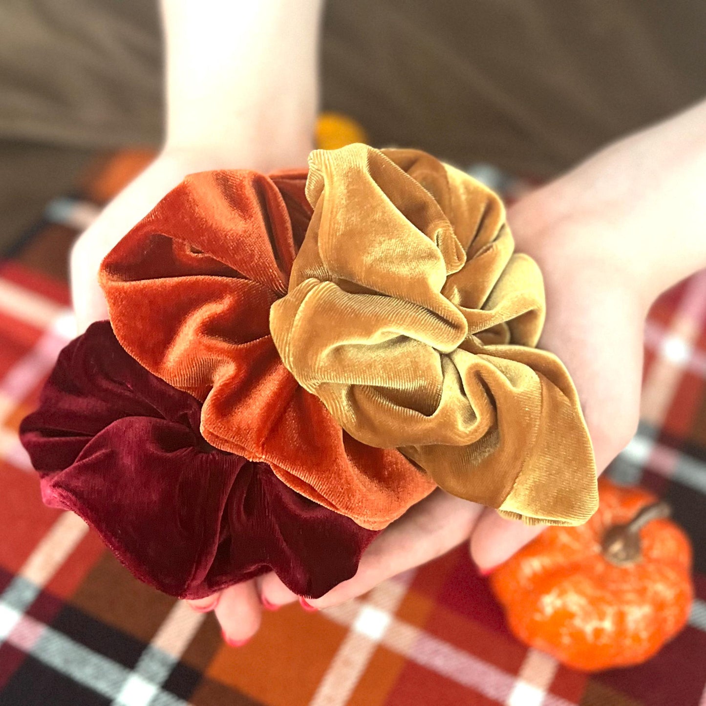 Velvet Scrunchies