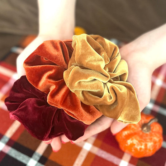 Velvet Scrunchies
