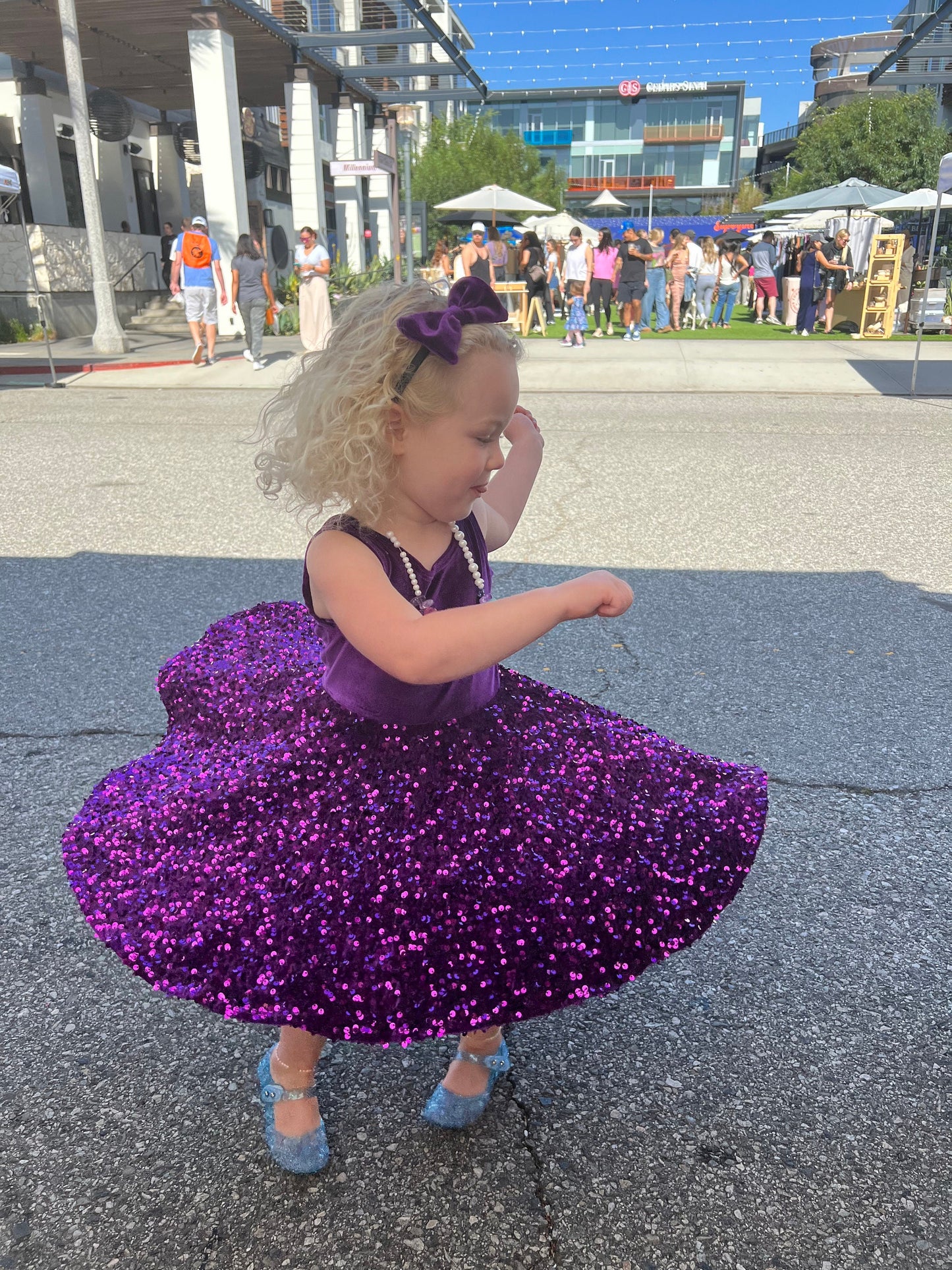 Sequin Twirl Dresses