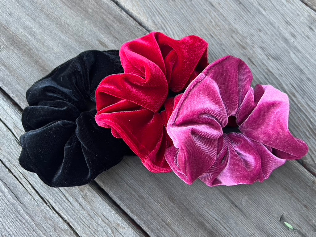 Velvet Scrunchies