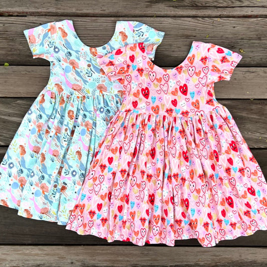 Jersey Knit Cotton Dresses