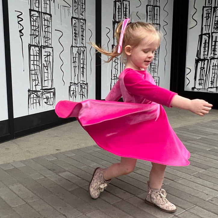 Girls Velvet Dresses