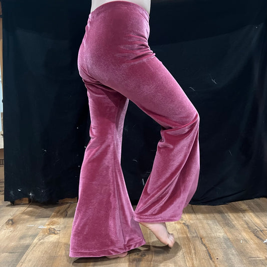 Velvet Flared Pants