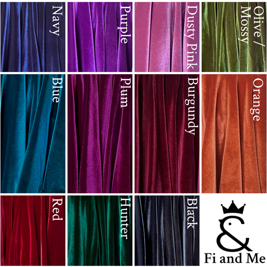 Velvet Twirly Dresses - Fall