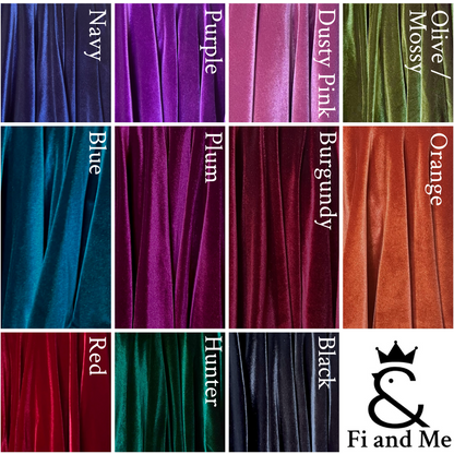 Velvet Twirly Dresses - Fall