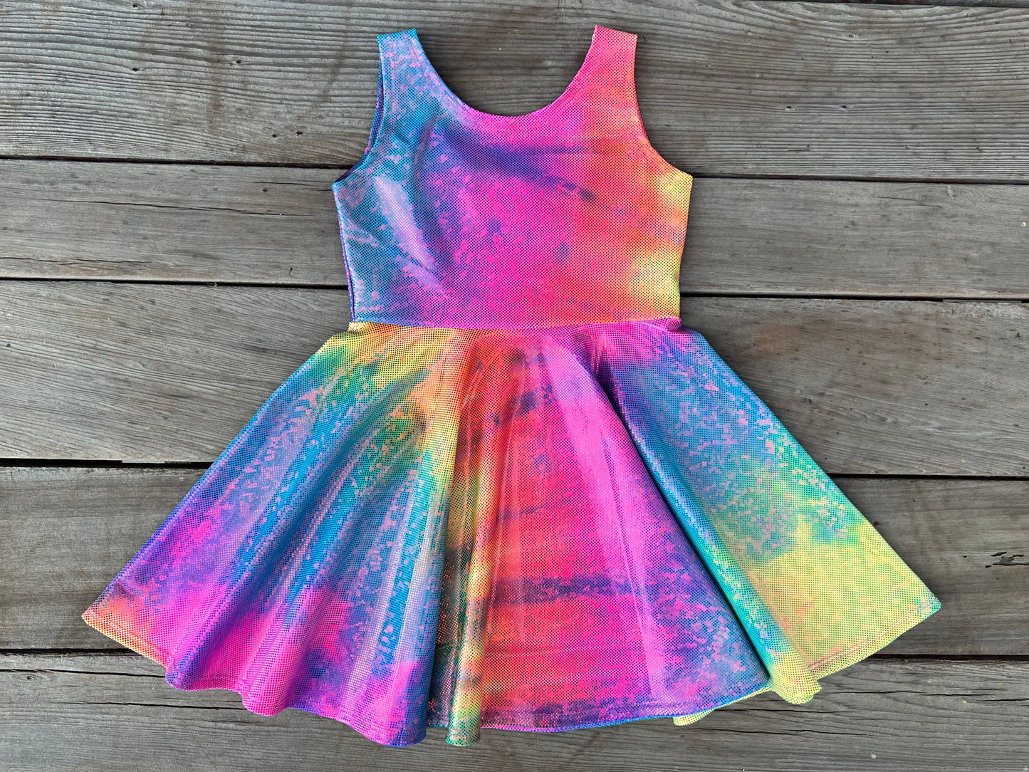 Girls Shimmer Twirly Dresses