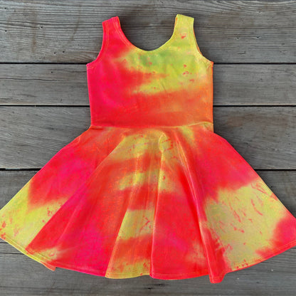 Shimmer Twirly Dresses - Multicolor