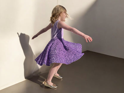 Pastel Sequin Twirly Dresses