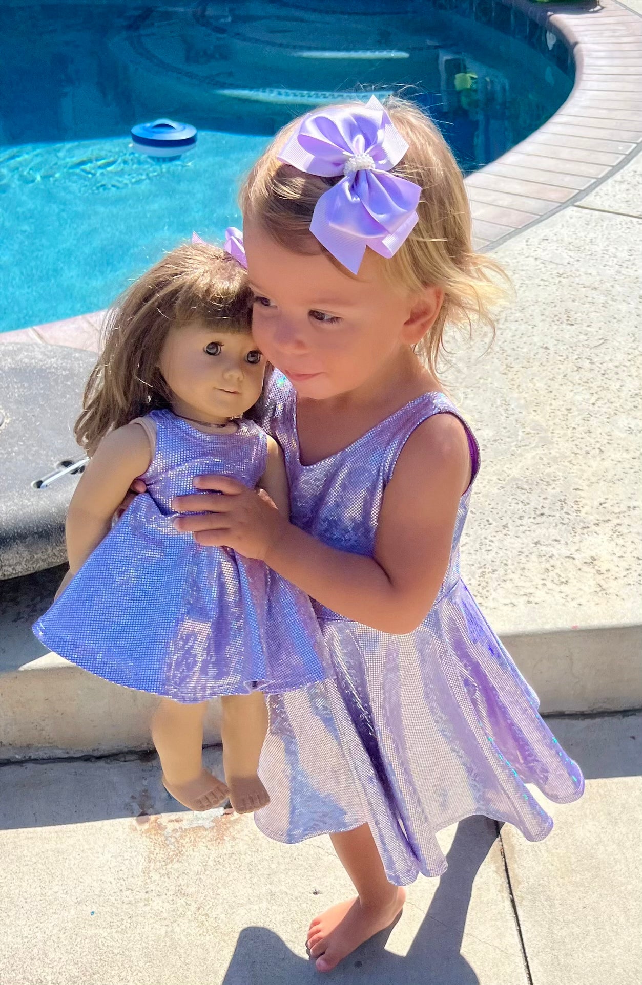 Shimmer Twirly Dresses