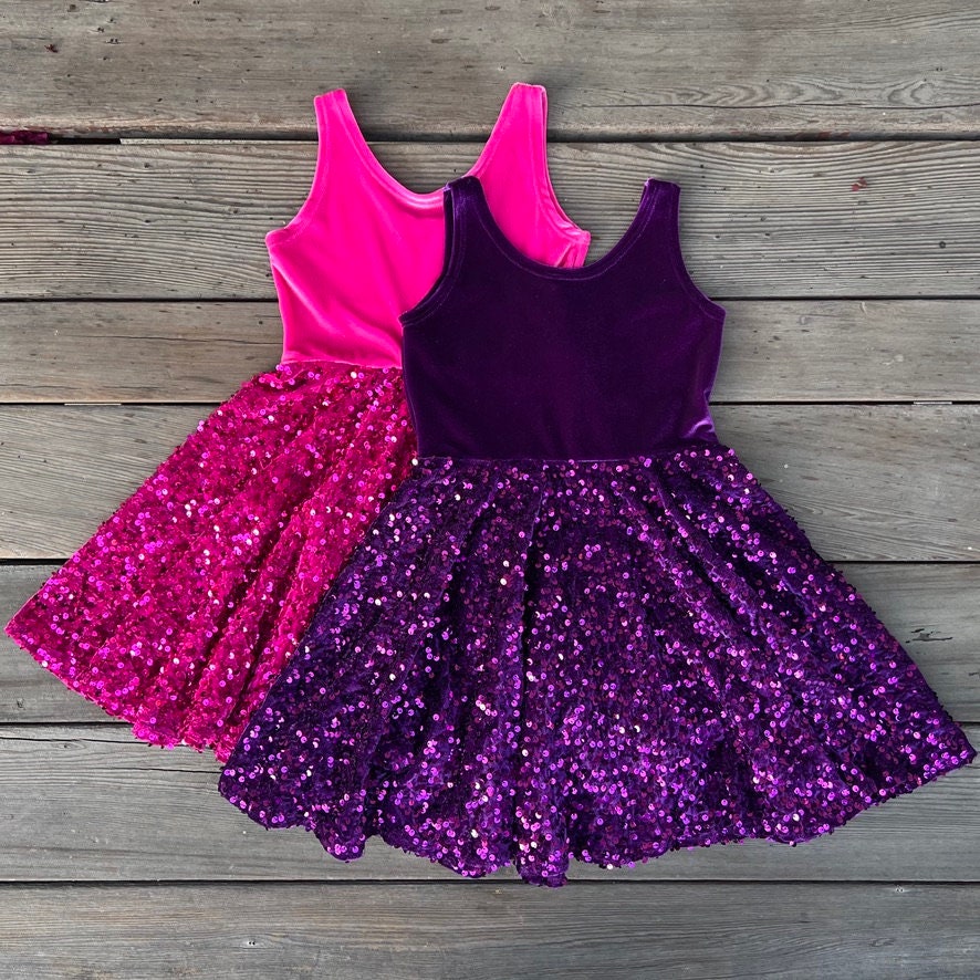 Sequin Twirl Dresses