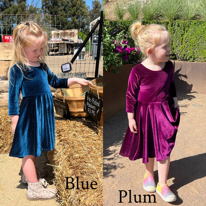 Girls Velvet Holiday Collection